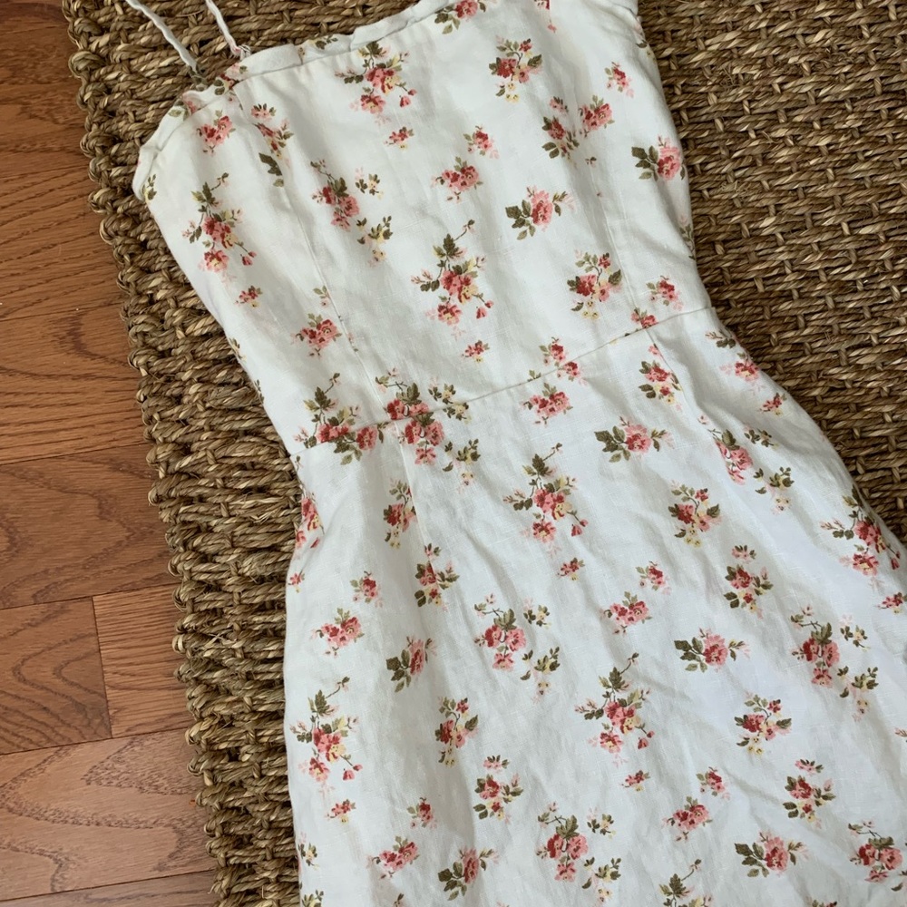 NWOT Reformation Linen Dress Size 0